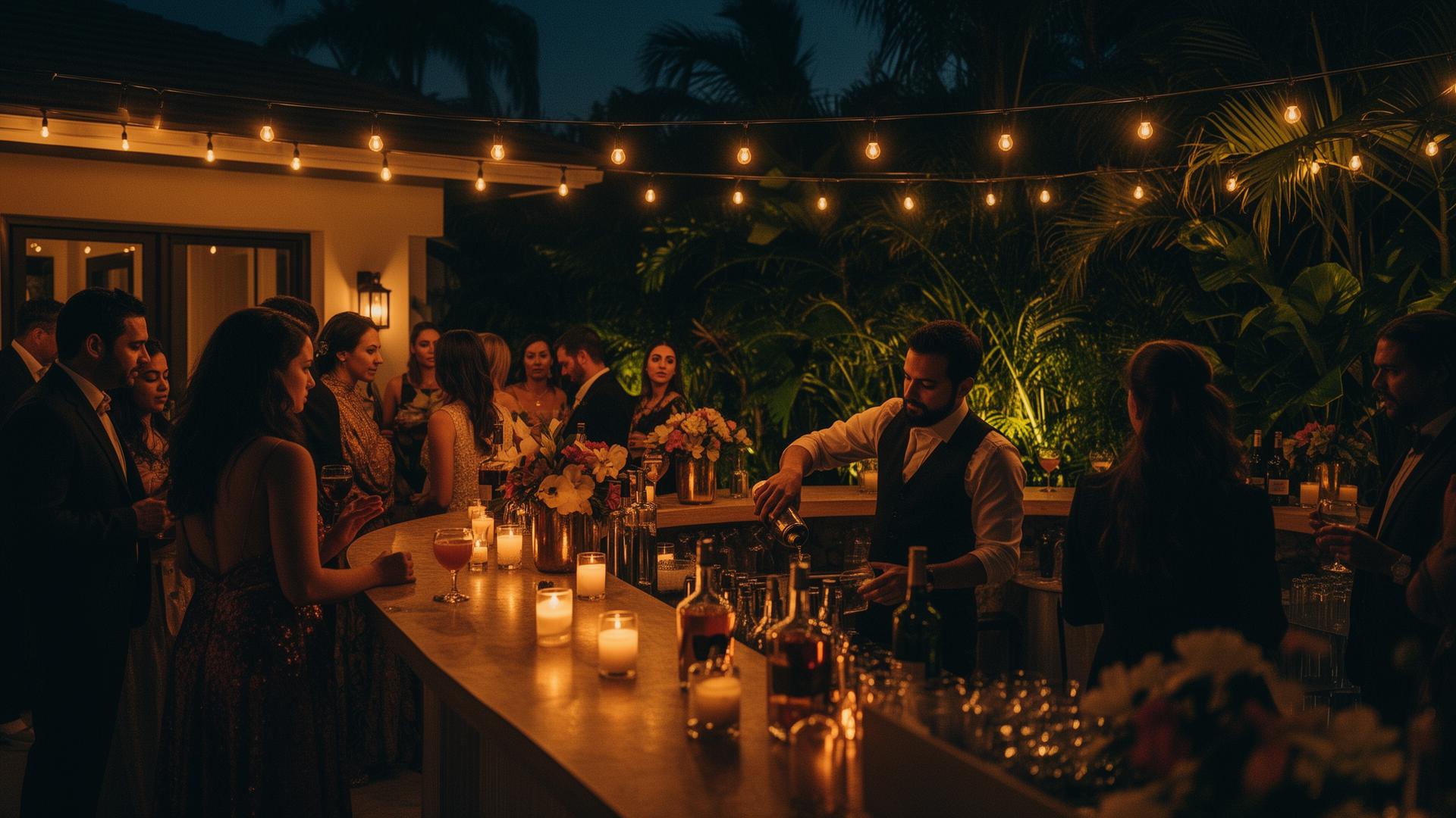 Private host party bar produced and operated by KH